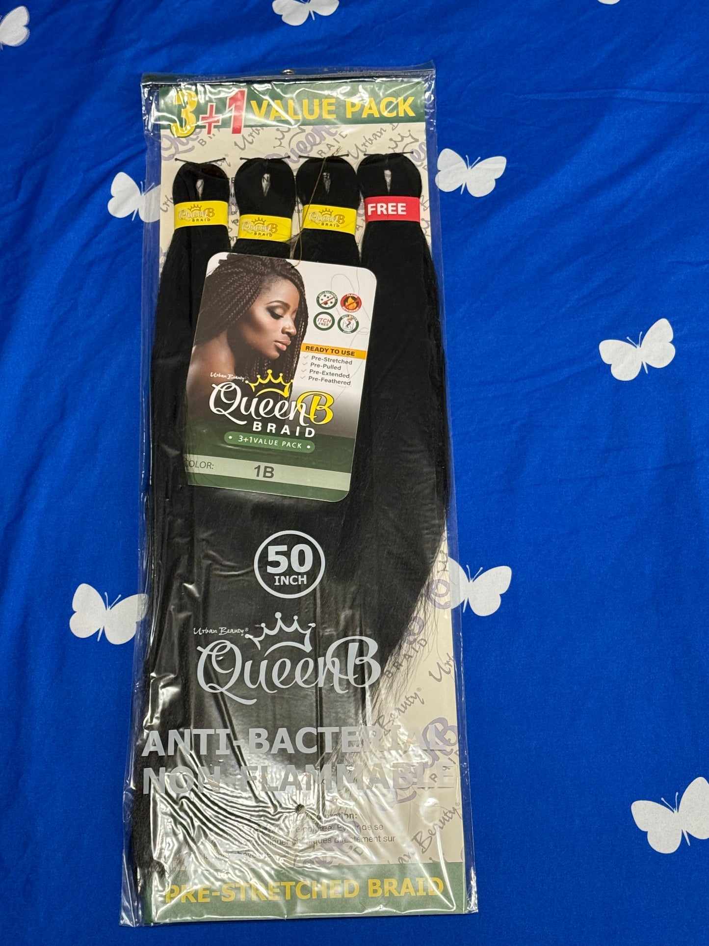 Urban Beauty Queen B 4X Multipack 50"