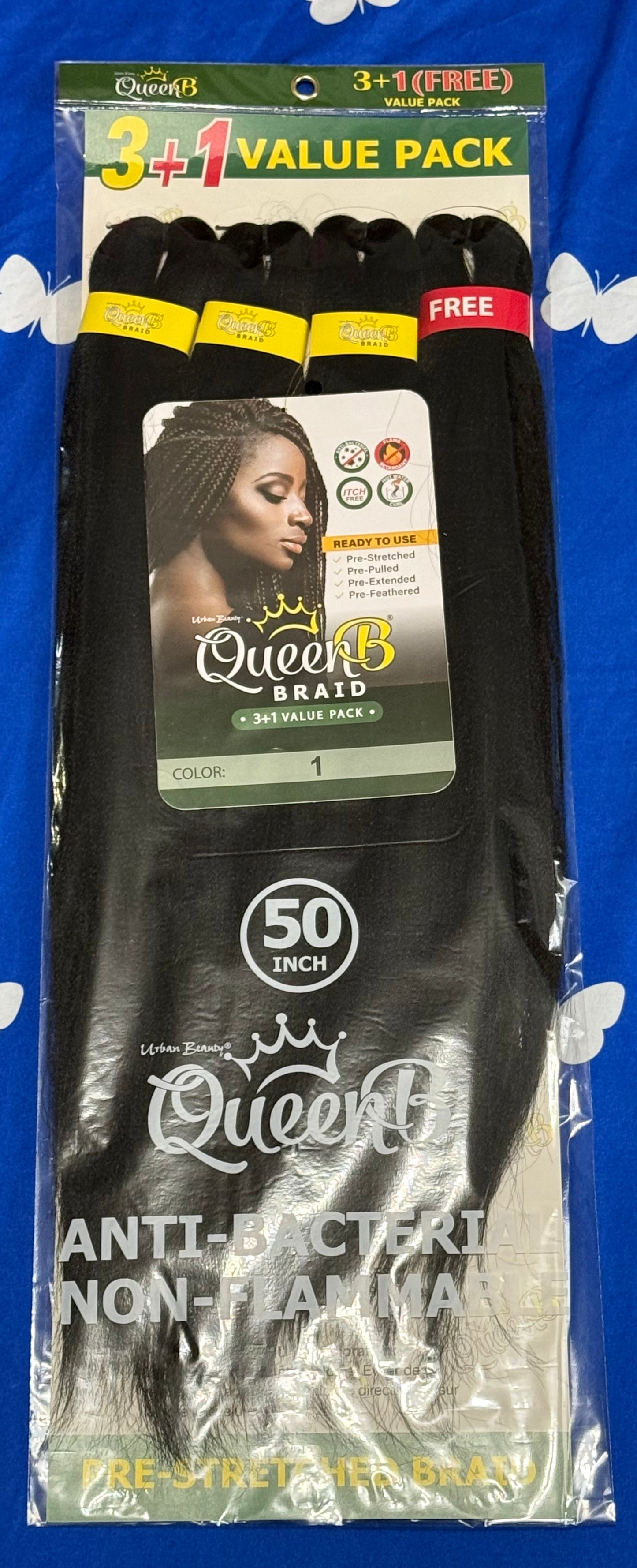 Urban Beauty Queen B 4X Multipack 50"