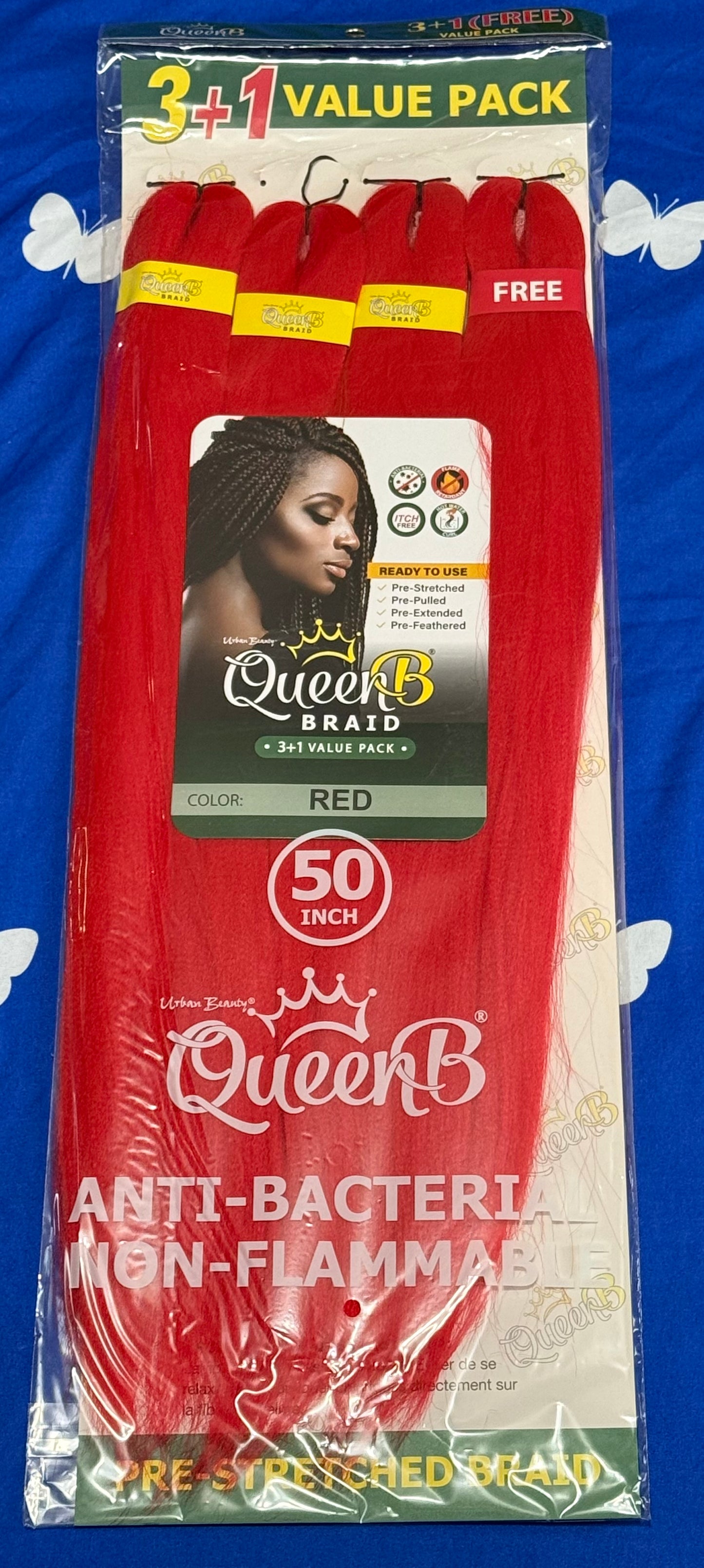 Urban Beauty Queen B 4X Multipack 50"