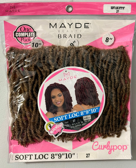 Mayde Beauty SOFT LOC 8" 9" 10"