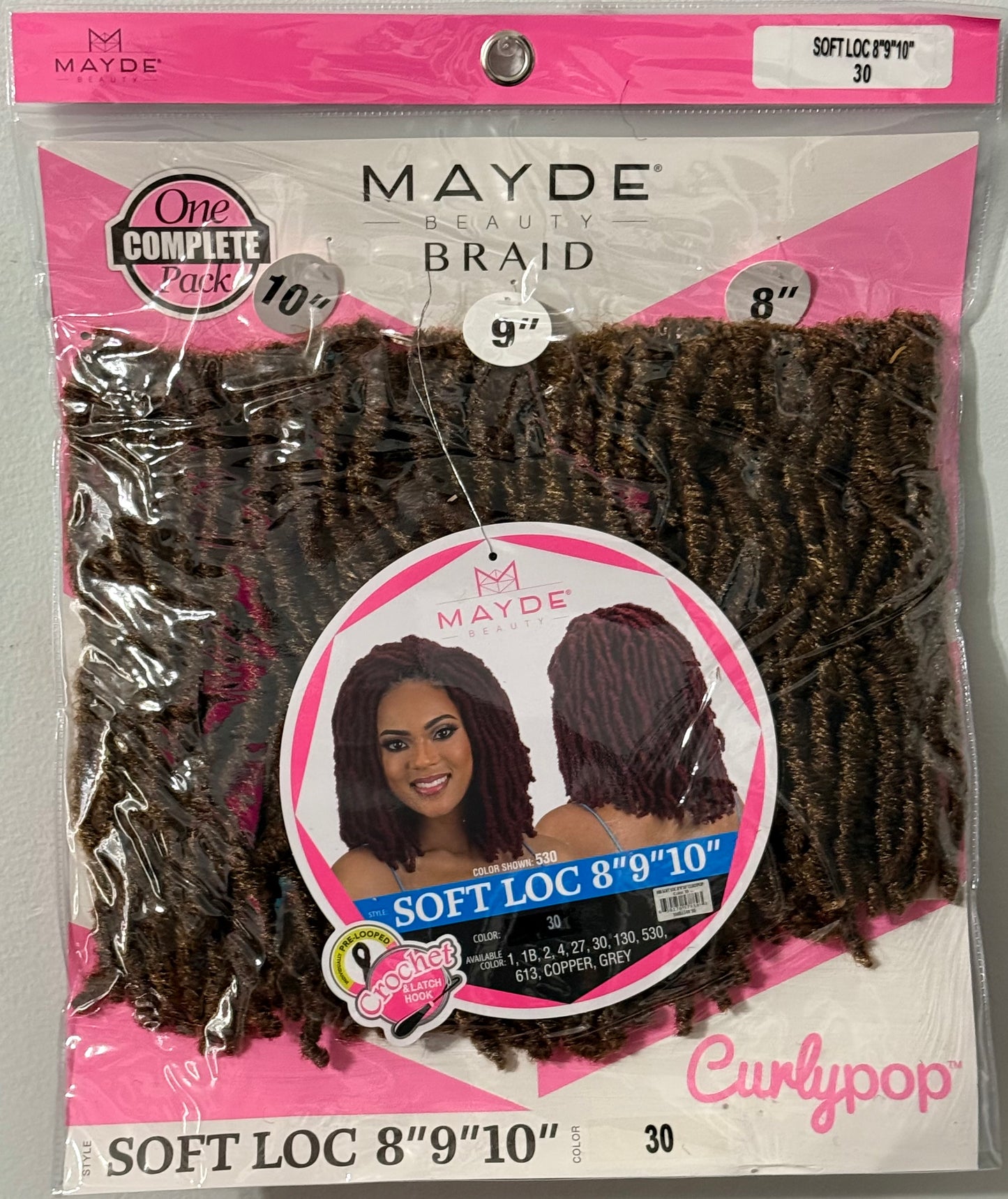 Mayde Beauty SOFT LOC 8" 9" 10"